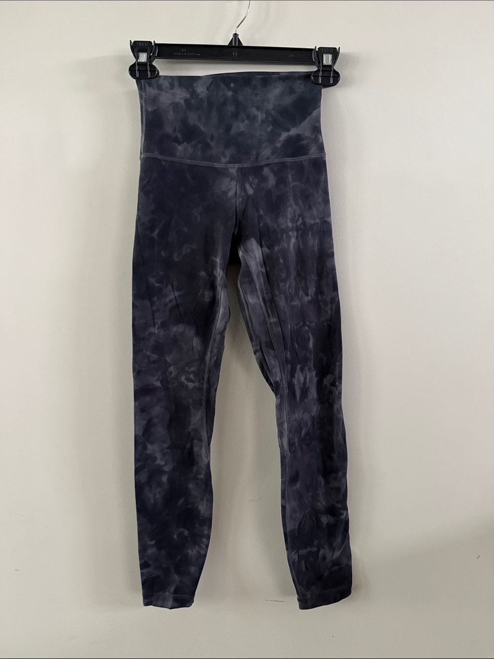 lululemon athletica Dark Gray Tie-Dye High-Rise Leggings